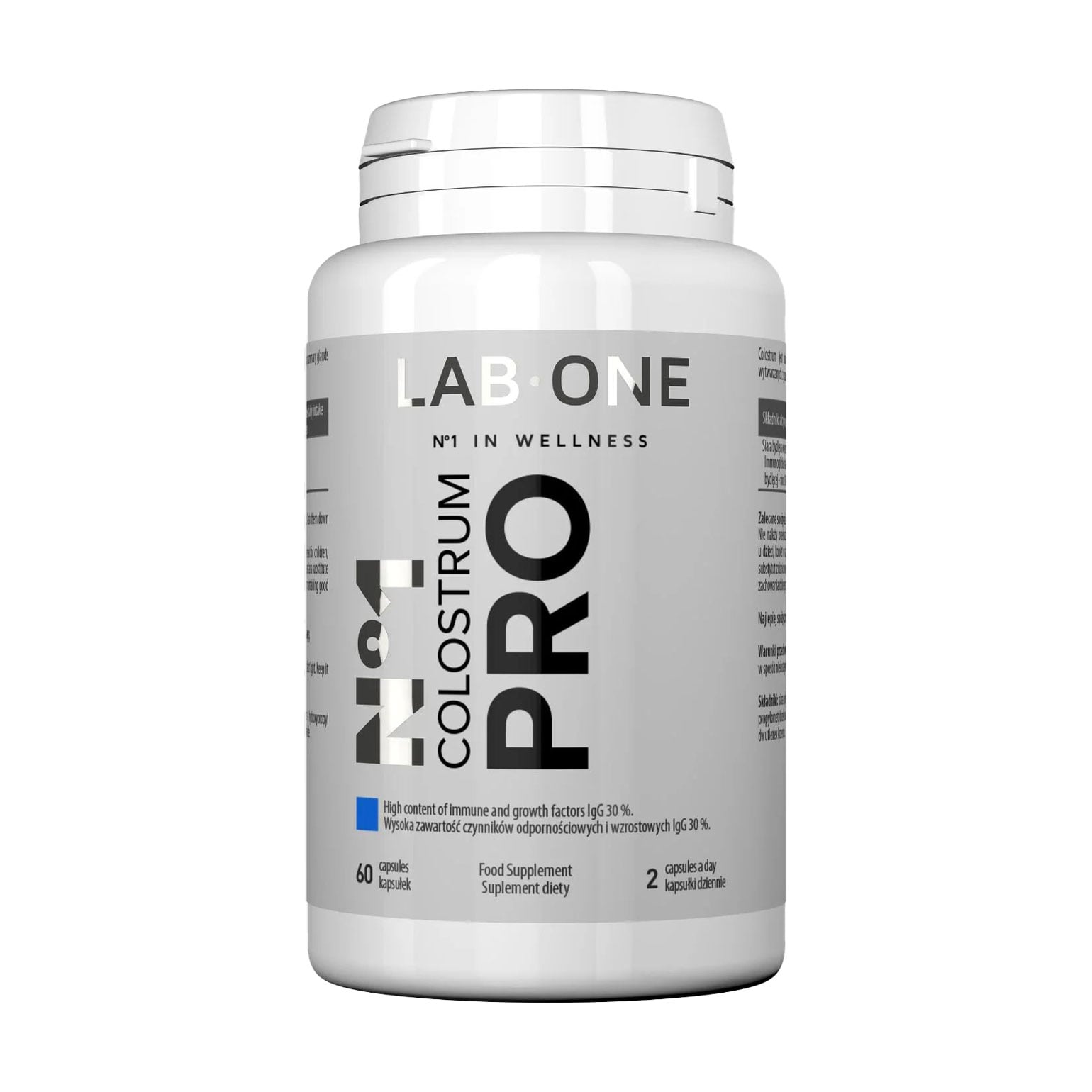 Молозиво Lab One N1 Colostrum Pro, 60 капсул